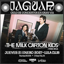 Cartel de The Milk Carton Kids en Jaguar - Pop en Lula Club