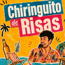 Cartel de Chiringuito de Risas - Comedia en Terraza de Madriz