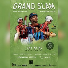 Cartel de Hondarribia Gand Slam 2026 - Deporte Otros en Fronton Jostaldi