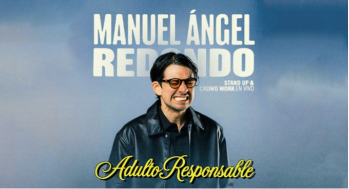 Cartel de Manuel Ángel Redondo - Adulto Responsable - Sevilla - Monólogos en Teatro Triana