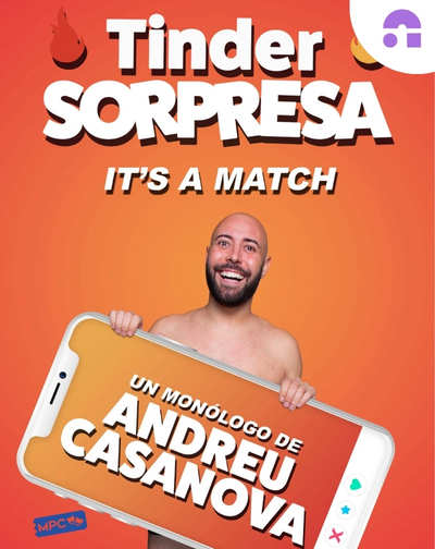 Cartel de Tinder Sorpresa - Sevilla - Cultura en Auditorio Cartuja