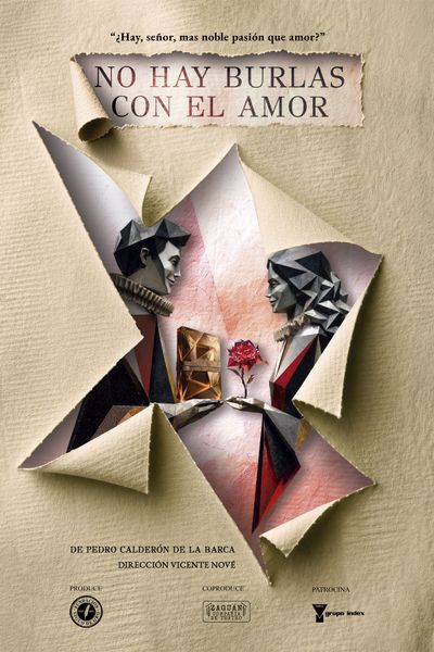 Cartel de No Hay Burlas Con el Amor - Almagro - Otros en CORRAL DE COMEDIAS DE ALMAGRO