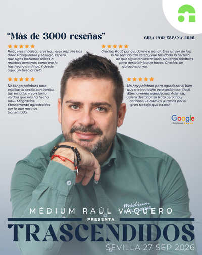 Cartel de Trascendidos - Raúl Vaquero - Sevilla - Teatro en Auditorio Cartuja