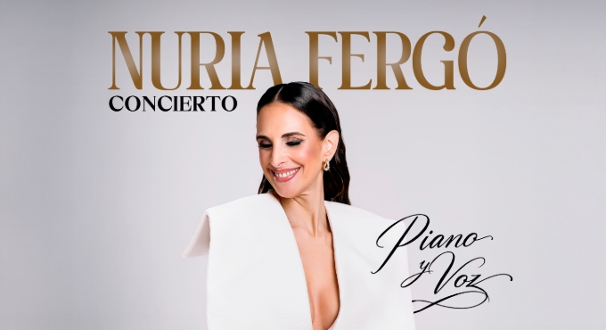 Cartel de Nuria Fergó - Madrid - Pop en Espacio Alma
