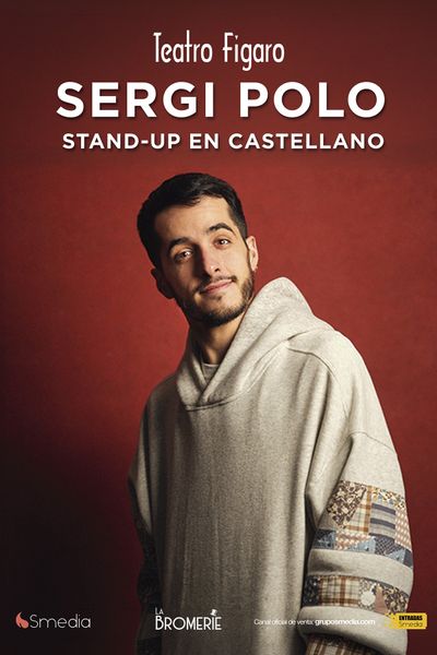 Cartel de Stand Up Comedy en Castellano - Sergi Polo - Otros en Teatro Fígaro
