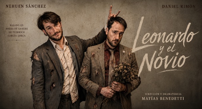 Cartel de Leonardo y el Novio - Madrid - Teatro en Teatro Lara