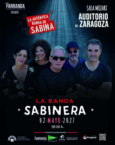 Cartel de La Banda Sabinera - Rock en AUDITORIO ZARAGOZA