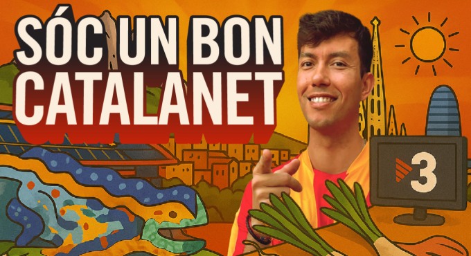 Cartel de Sóc un Bon Catalanet - Barcelona - Monólogos en Teatre Gaudí