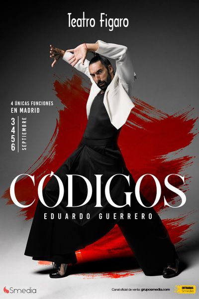 Cartel de Eduardo Guerrero - Códigos - Otros en Teatro Fígaro