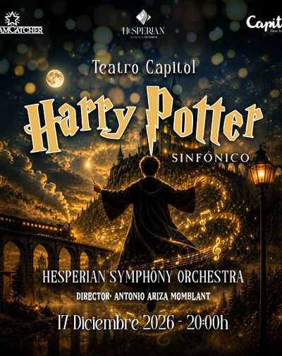 Cartel de Harry Potter Sinfónico - Madrid - Otros en Cines Capitol