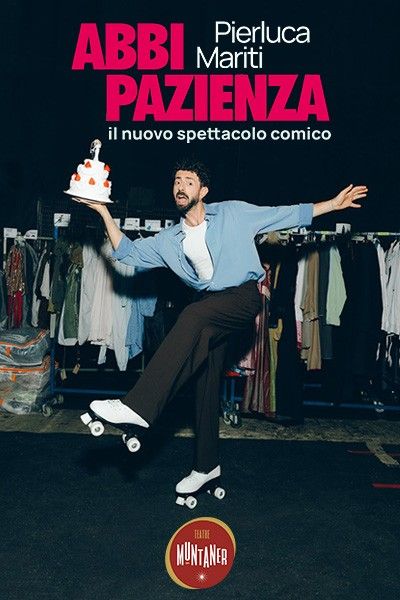 Cartel de Abbi Pazienza - Pierluca Mariti - Comedia en Teatre Muntaner