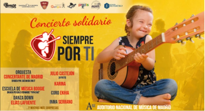 Cartel de Siempre Por Ti - Pop en Auditorio Nacional de Madrid