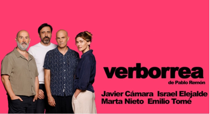 Cartel de Verborrea - Teatro en Soho CaixaBank