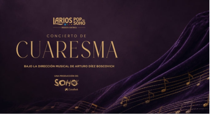Cartel de Concierto de Cuaresma - Teatro en Soho CaixaBank