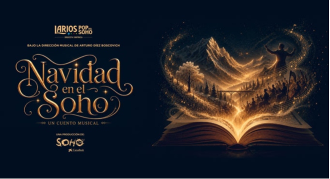 Cartel de Navidad en el Soho: Un Cuento Musical - Conciertos en Soho CaixaBank