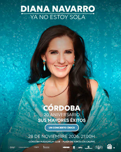 Cartel de Diana Navarro - Córdoba - Pop en Plaza de Toros Los Califas (Córdoba)