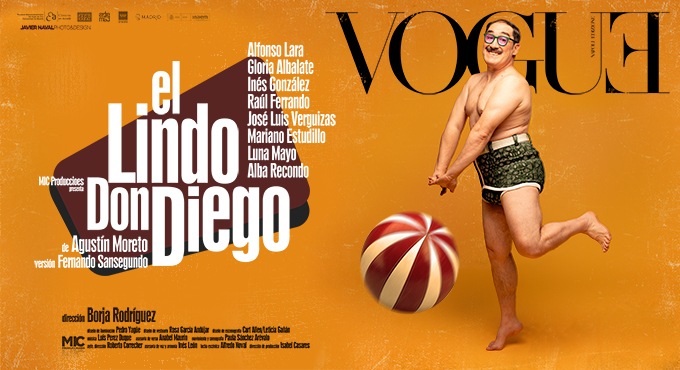 Cartel de El Lindo Don Diego - Madrid - Comedia en Gran Teatro Pavón