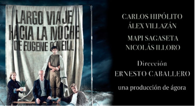 Cartel de Largo Viaje hacia la Noche - Teatro en Soho CaixaBank