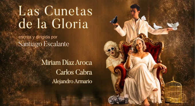 Cartel de Las Cunetas de la Gloria - Madrid - Drama en Teatro Bellas Artes