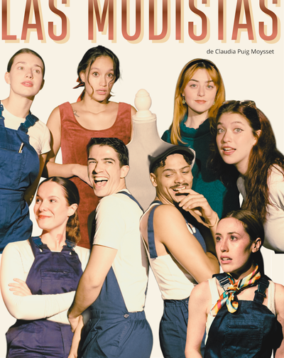 Cartel de Las Modistas - Madrid - Comedia en Salto Escénico