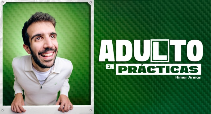 Cartel de Adulto en Prácticas - Sevilla - Monólogos en Cuatro Gatos