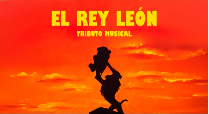 Cartel de El Rey León, Tributo Musical - Hinojos - Infantil en Casa de la Cultura de Hinojos