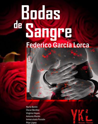 Cartel de Bodas de Sangre - Madrid - Drama en Salto Escénico
