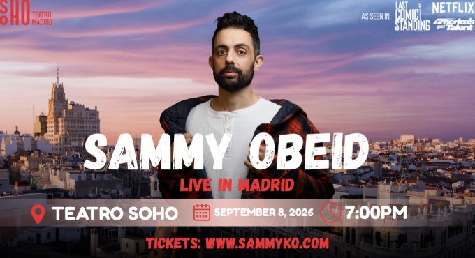 Cartel de KO Comedy - Monólogos en Teatro Soho Madrid