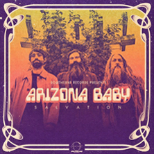 Cartel de Arizona Baby - Salvation - Badajoz - Pop en Sala OFF Cultura