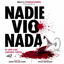 Cartel de Nadie vio nada - Espacio Broadway - Comedia en Espacio Broadway