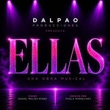 Cartel de Ellas - Musicales en Espacio Broadway