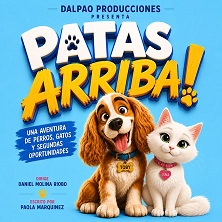 Cartel de ¡Patas arriba! - Infantil en Espacio Broadway