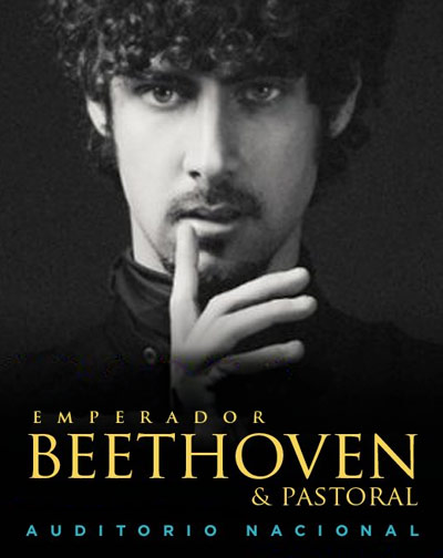Cartel de Emperador Beethoven y “Pastoral” - Clásica en Auditorio Nacional de Madrid