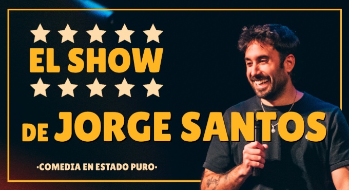 Cartel de El Show de Jorge Santos - Monólogos en SohoClub