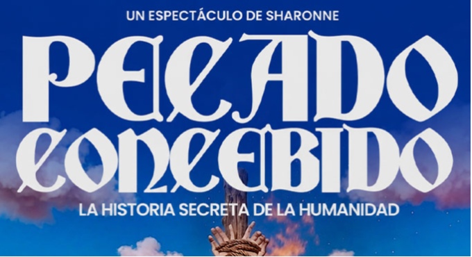 Cartel de Pecado Concebido - Monólogos en Teatro Triana
