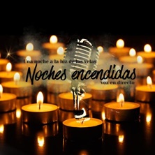 Cartel de Noches Encendidas: La música de cerca - Madrid - Pop en Espacio Gran Vía