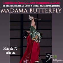 Cartel de Madama Butterfly - Valladolid - Ópera en Teatro Carrión