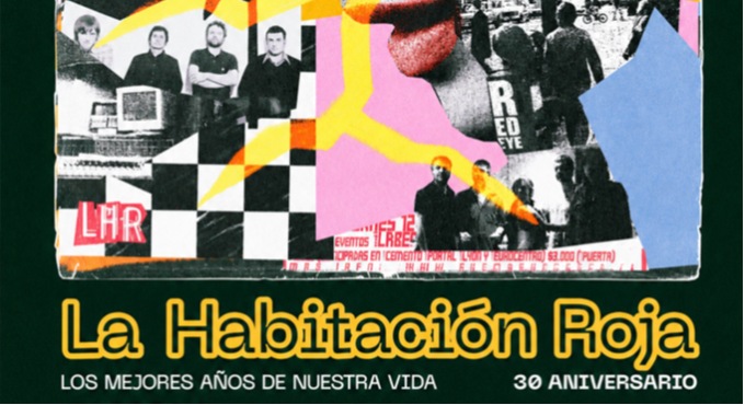 Cartel de La Habitación Roja - Los Mejores Años de Nuestra Vida - Pop en Teatro Triana