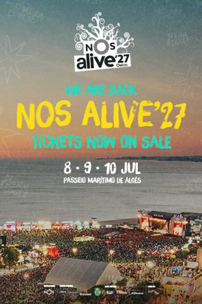 Cartel de NOS Alive´27 - Festivales en Passeio Marítimo de Algés