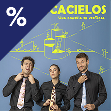 Cartel de El rascacielos - Madrid - Comedia en Teatro Lara - Sala Lola Membrives