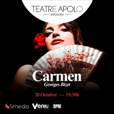 Cartel de Ópera - Carmen - Barcelona - Ópera en Teatre Apolo Barcelona