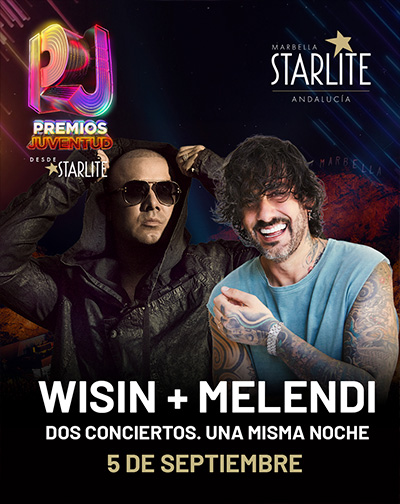 Cartel de Wisin + Melendi - Starlite Occident 2026 - Pop en Starlite Festival