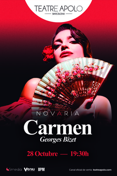 Cartel de Carmen - Barcelona - Drama en Teatro Apolo de Barcelona