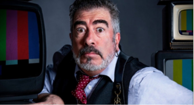 Cartel de AGUSTÍN JIMÉNEZ - Salir de la tele - Monólogos en Teatro Triana