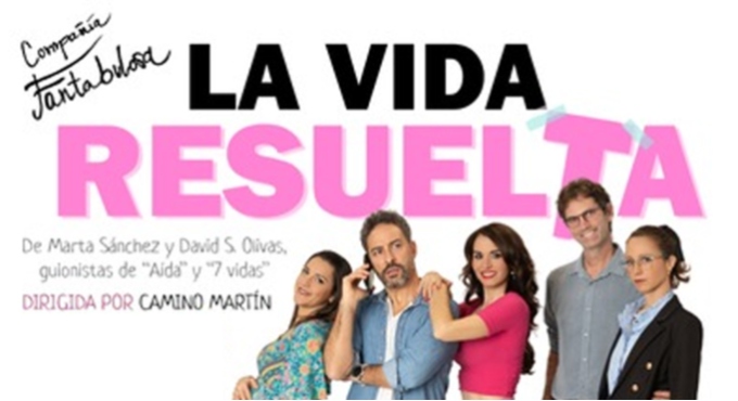 Cartel de La Vida Resuelta - Fantabulosa - Comedia en Teatro Triana