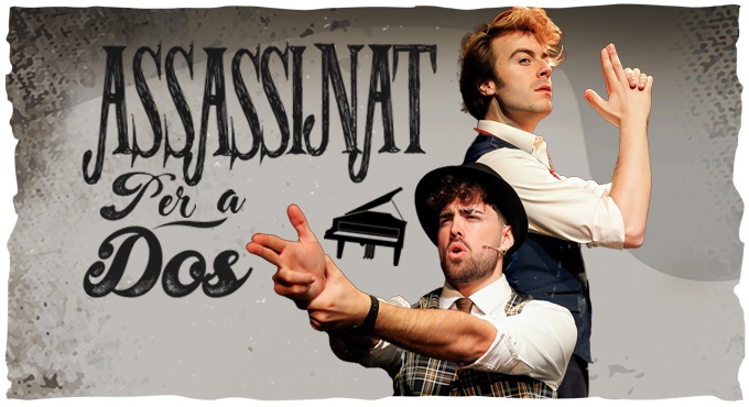 Cartel de Assassinat Per a Dos - Teatro en Teatre Goya