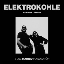 Cartel de Elektrokohle (Ger) + Sad Lands - Conciertos en Fotomatón Bar
