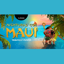 Cartel de Aventuras con Maui - Infantil en Espacio Alma