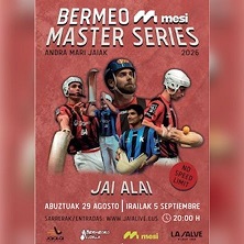 Cartel de Bermeo Mesi Master Series 2026 - Deporte Otros en Frontón Municipal Artza