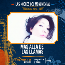 Cartel de Más allá de las llamas - Conciertos en Teatro Monumental